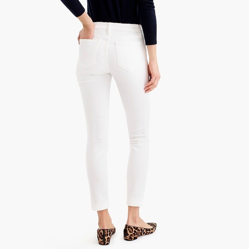 J.Crew Toothpick White Skinny Jeans 29